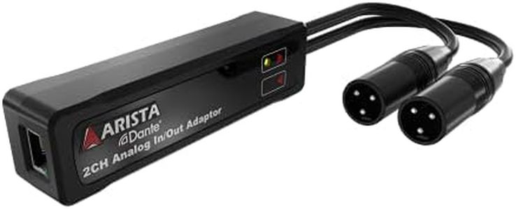 Arista E-Vocal DUO ARS-0002-A00 2-Channel Output Dante Converter, Analogue output Adapter 2-Channel