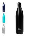 Water Bottle Otto Koning 1L - 1 Litre Stainless Steel Vacuum Insulated Flask - Keeps Cold 24h / Hot 12h - Large Leak Proof & BPA Free Metal Drinks Bottle for Gym, Hiking & Sports