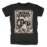 Rock Off Black Sabbath World Tour 1978 Ozzy Osbourne Official Tee T-Shirt Mens Unisex (Large)