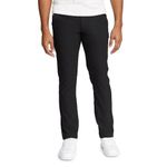 Eddie Bauer Men's Horizon Guide Chino Pants - Slim Fit, Black Regular 36/32