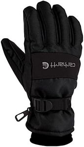 Carhartt Men's WP Waterproof Insulated Glove, Black, XX-Large