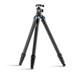 SIRUI AM-254 Carbon Fiber Tripod with K20X Ball Head, Compact Travel Tripod Kit with Quick Release Plate (AM-254+K20X)