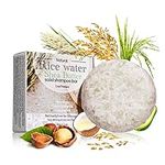 Rice Shampoo Bar, Rice Water Shampoo Soap, Natural Organic Shampoo Bars, Nourish and Moisturize for All Hair Type(1PACK)