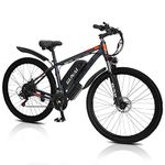 GUNAI Electric Bikes For Adults 29" 48V 15Ah E Bike 21 Speed Gears 25km/h Electric moutain bike with LCD Display