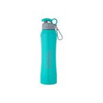 Dubblin Trendy Premium Stainless Steel Double Wall Vacuum Insulated BPA Free Water Bottle, Sports Thermos Flask Keeps Hot 12 Hours, Cold 24 Hours (Green 625 ML)