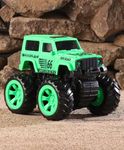 Stylbase Monster Truck car for Kids Boys Girls Toddlers upto 8 Years Old, Friction Powered Truck Toy Cars Vehicles, Toy Gifts for Boys Girls Toddlers, Big Size (CAR-Truck-Green)