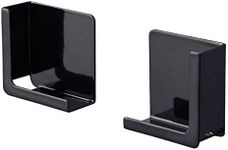 Yamazaki Industries 4985 Magnetic Tablet Holder, Tower, Black, Approx. W 2.0 x D 1.0 x H 2.0 inches (5 x 2.5 x 5 cm), Tower, Secured, Compatible with Various Sizes