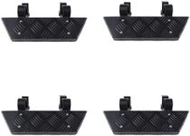 Side Step for INEOS Grenadier 2020 2021 2022 2023 2024 2025 Accessories Running Boards Nerf Bars Side Step Car Body Side Rock Guard Slider Rail Door Steps Carbon Steel (Black_4PCS)