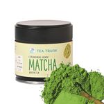 Tea Trunk Matcha Green Tea Pure Ceremonial Grade Organic Japanese Matcha Authentic&Premium Matcha Tea Power Immunity Booster Improve Metabolism&Focus Detox Drink No Additives-30 Gm(Original)