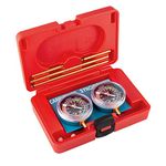 Vacuum Carburetor Synchronizer Carb Sync Gauge 2 Cylinder Bike Cb Cl 350