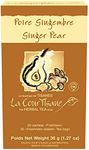 La Courtisane Ginger Pear Herbal Tea, Kosher, Gluten-Free, 20 Teabags