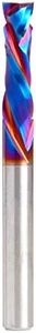 Amana Tool 46170-K CNC SC Spektra Extreme Tool Life Coated Compression Spiral 1/4 D x 7/8 CH x 1/4 SHK x 2-1/2 Inch Long 2 Flute Router Bit