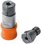 Fein Tap Adapter with QuickIn Interface for 4.5 and 6 mm Shafts - Precision Tapping for M4/M5/M6/M8 Threads, Compatible with All Fein Cordless Drill/Drivers - 64203003010