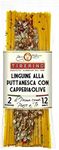 Tiberino's Real Italian Meals - Linguine Puttanesca, 8.8 oz | All Natural Sun-Dried Ingredients | Imported from Italy | No GMOs, Additives, or Preservatives | 1 Pan Cooking | No Straining Needed