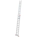 TB Davies 1102-002, Trade Double Extension Ladder, 3.6 Meter / 11.81 Feet, Extends To 6.0 Meters / 19.68 Feet, Comfort D-shaped Rungs, 3-Year Warranty, EN131 Professional