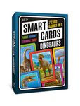 100 PICS SMART CARDS Dinosaurs, Gift, Stocking Filler, Travel Card Game, 7 games in 1, Pairs, Snap, Trumps, Rummy, Memory Quiz, Trivia, Age 5+, 1-8 Players