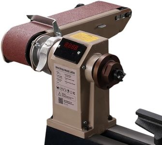 Wood Lathe Belt Sanding and Wood Turning Lathe