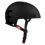 CORE Protection Street Helmet Skate/BMX/Bike/MTB/Roller Derby/Scooter - Stealth/Black, S/M