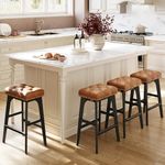 VASAGLE Bar Stools Set of 4, Counte