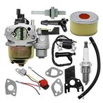 Hoypeyfiy GX160 Carburetor Kit Replacement for Honda GX120 GX140 GX160 GX200 5.5HP 6.5HP Engine Replaces 16100-ZH8-W61 16100-ZH7-W51 17210-ZE1-517