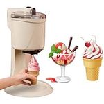 KYZTMHC Soft Serve Ice Cream Machine Milkshake Slushy Snow Cone Maker Ice-cream Maker Fruit Dessert Yogurt Cone Ice Cream Maker for Home DIY Kitchen