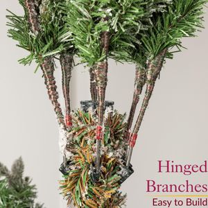 CHRISTOW 6ft Artificial Christmas Tree – Realistic Holiday Decoration