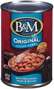 B&M Baked Beans, Original Flavor, 16 Ounce (Pack of 12)