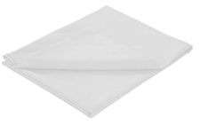 Olivia Rocco Flat Sheets, Easy Care Polycotton Full Bed Sheet, King White