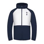 Tottenham Hotspur FC Official Gift Boys Shower Jacket Windbreaker White 10-11 Years