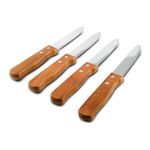 Wood Handle Steak Knives