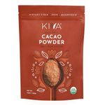 Kiva Raw Organic Cacao Powder (Unsweetened Dark Chocolate Powder) / 1 POUND Made from the BEST-tasting PREMIUM Criollo Cacao Beans | 100% Certified Organic | KETO and PALEO Friendly | VEGAN & NON-GMO | NON-ALKALIZED | Fair Trade