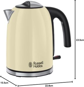 Russell Hobbs 1.7L Electric Kettle – Cream