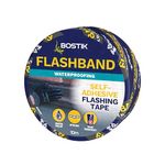 Bostik Flashband Self Adhesive Flashing Tape Grey - 100mm x 10m - For Roofs - Provides an Instant Water tight Seal