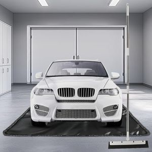 Neorexon Garage Floor Containment Mat 8’6” x 20’, Non-Slip & Liquid Proof Containment Mat for Garage Floor, Waterproof Garage Floor Mat Prevent Leaks, Spills, Rain and Snow