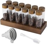 9SHOME 12Pcs Coffee Bean Storage Tu