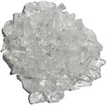 AZ Patio Heaters Fire Pit Fire Glass in Ice Clear, 10 Pounds