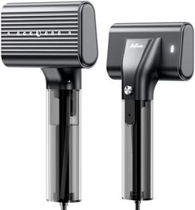 Portable Steamer for Clothes, 1200W Handheld 2-in-1 Steamer & Iron - 100ML Large Water Tank, 10s Fast Heat Up, 15mins Steaming Garment Steamer for Travel, Home Use (Only for 110V)