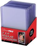 Ultra Pro 1,000 Regular Series 3"x4" Toploaders Case 1000-40 Sealed 25ct Packs