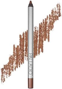 Palladio Precision Eyeliner, Silicone Based, Rich Pigment, Gentle Application, Dramatic Smoky Effect to Soft Everyday Wear, Sensitive Eyelids, Sets Itself, Can be Sharpened, Autumn Brown
