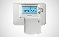 Atlantic Thermor 074207 Thermostat NAVILINK H58 Programmable Radio, Modulating Regulation, White, Pequeño