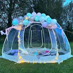 LuxBux Bubble Tent Pop Up Gazebo, Medium and Large Sizes, Igloo Dome, Transparent Design, Outdoor Dining Area, Event Space, Garden Shelter, Hot Tub Cover