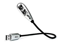 Mighty Bright 84312 USB Light-2 LED-Silver Music Stand Accessory