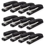 Swingline Stapler, Commercial, 20 Sheets Capacity, Black, 1 Case of 12 Staplers (S7044401-CS)