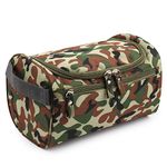 ONEGenug Toiletry Bag Travel Toiletry Bag Men & Women Cosmetic Bag for Hanging Wash Bag for Boys and Girls, Camouflage colour