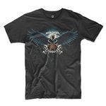 Philadelphia Bald Eagle Phila Football Sports Fan Game Day Men's Shirt Graphic Tee Tops Shirt, Eagle Wingspan, X-Large