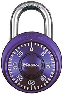 Master Lock 1526D Locker Lock Combination Padlock 1 Pack Purple