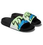 DC Shoes Men's DC Slide Sandal, Black stencil, 8 UK