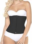 MARIAE FAJAS FU123 Colombianas Post Surgery Tummy Control Waist Cincher for Women Black L