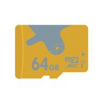 ALERTSEAL 64GB Micro SD Card Class 10 SDXC Memory Card for Smart Watch Nintendo Switch Samsung Galaxy with Adapter(U3 64 GB)