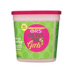 ORGANIC ROOT Stimulator Olive Oil Girls Built-In Protectionplus Hair Pudding, 13 Ounce